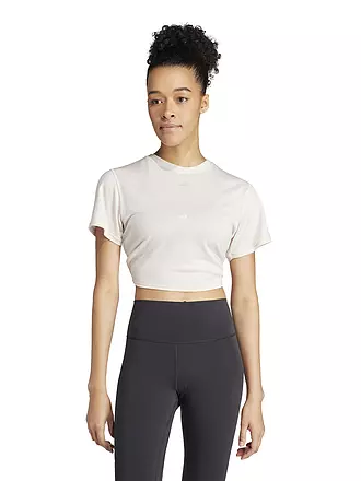 ADIDAS | Damen Yogashirt Studio Wrapped | 